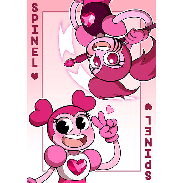 〘ON-HAND〙Steven Universe Spinel Playing Card Print