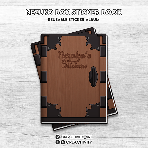 〘ON-HAND〙Kimetsu no Yaiba – Nezuko Box Sticker Album