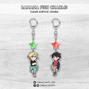 〘ON-HAND〙Banana Fish Acrylic Charms