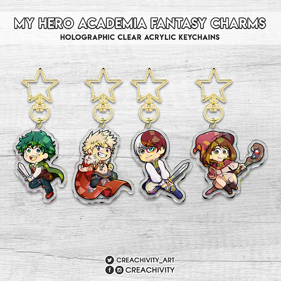 〘ON-HAND〙My Hero Academia Fantasy AU Charms
