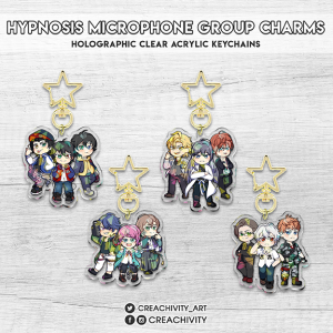 〘PRE-ORDER〙Hypnosis Microphone Acrylic Group Charms