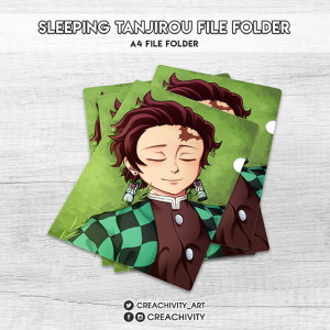 〘PRE-ORDER〙Kimetsu no Yaiba Sleeping Tanjirou File Folder
