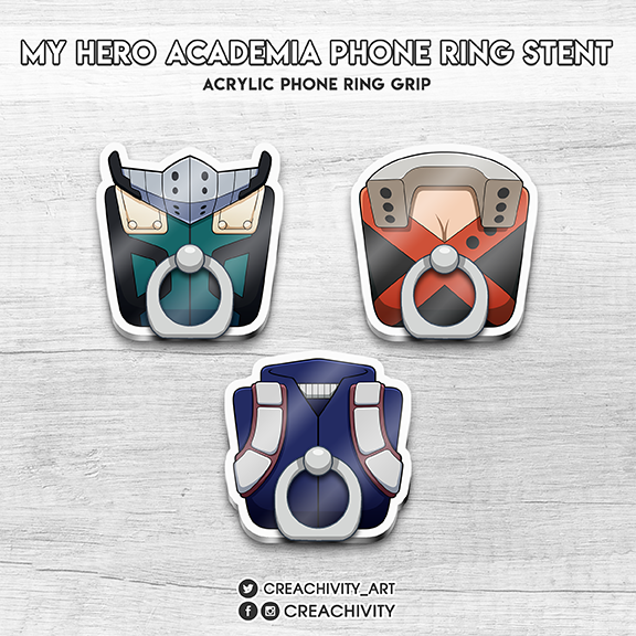 〘PRE-ORDER〙Boku no Hero Academia Phone Ring Stents