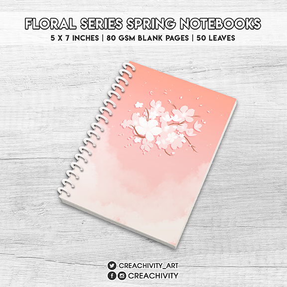 〘ON-HAND〙Floral Series Spring Notebook - Image 2