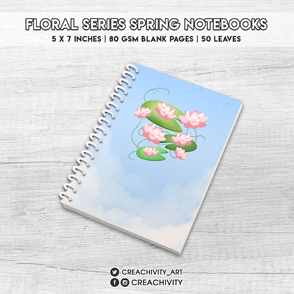 〘ON-HAND〙Floral Series Spring Notebook - Image 5