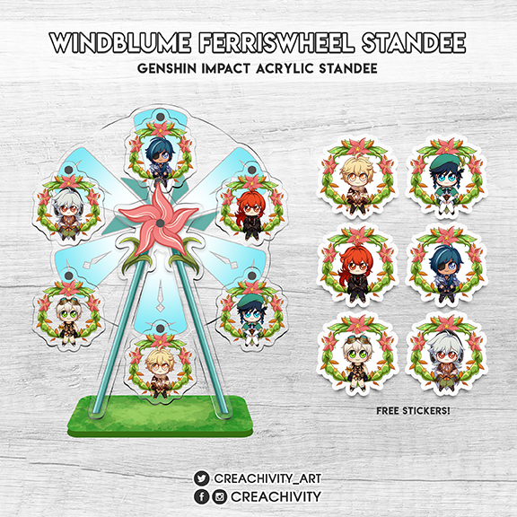 〘SOLD OUT〙Genshin Impact: Windblume Festival Ferris Wheel