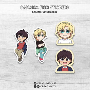 〘ON-HAND〙BANANA FISH STICKERS