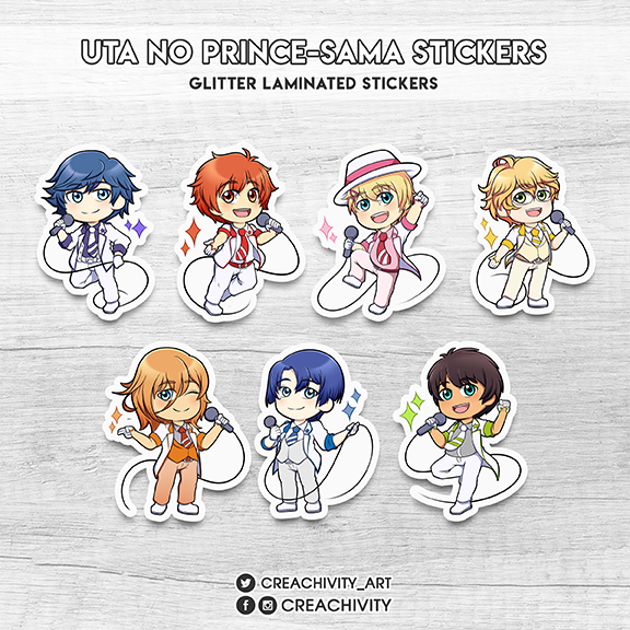 〘ON-HAND〙UTA NO PRINCE-SAMA SHINING LIVE STICKER SET