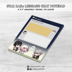 〘ON-HAND〙Honkai Star Rail: Message Chat Notepad