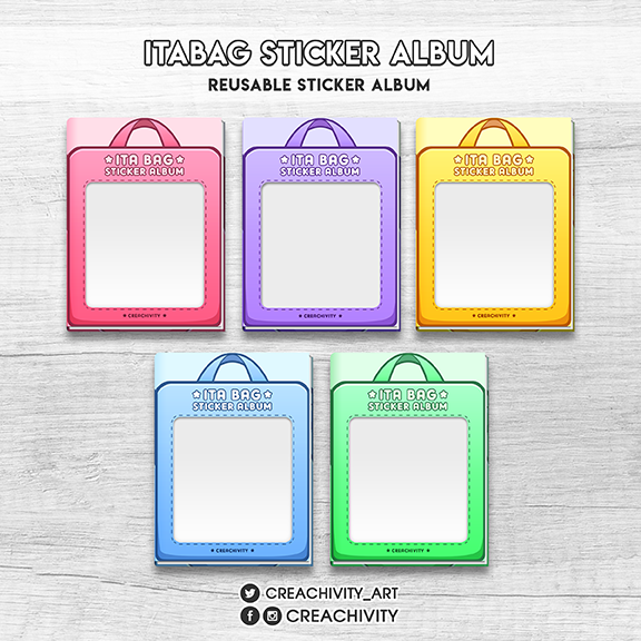 〘ON-HAND〙Itabag Sticker Album