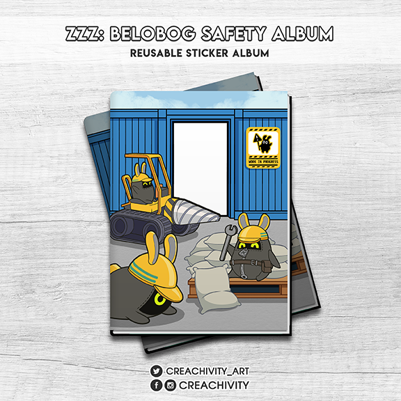 〘ON-HAND〙ZZZ Belobog Construction Bangboo Sticker Album