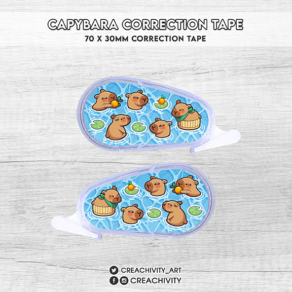 〘ON-HAND〙 CAPYBARA CORRECTION TAPE