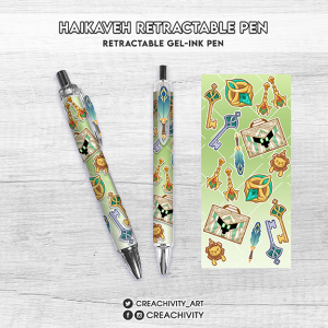 〘ON-HAND〙HAIKAVEH RETRACTABLE GEL-INK PEN