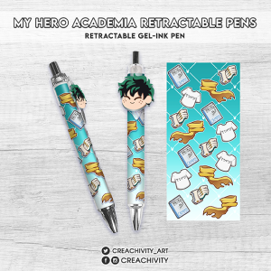 〘ON-HAND〙MHA DEKU RETRACTABLE GEL-INK PEN