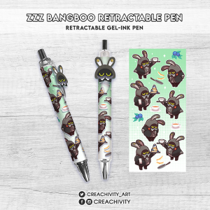 〘ON-HAND〙ZZZ BANGBOO BUTLER RETRACTABLE GEL-INK PEN