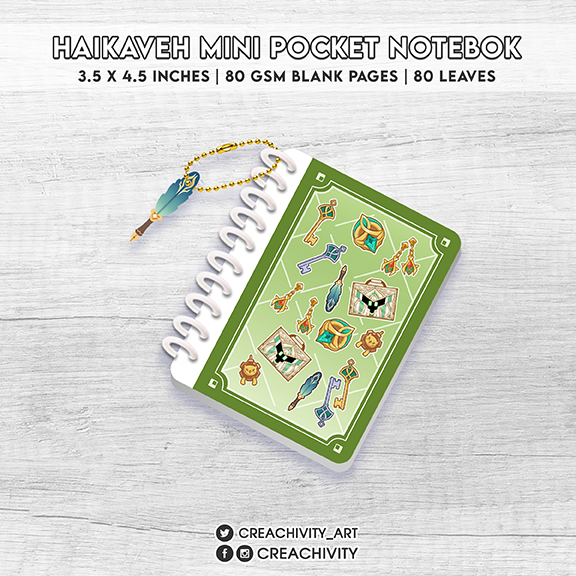 〘ON-HAND〙Haikaveh Mini Pocket Notebook
