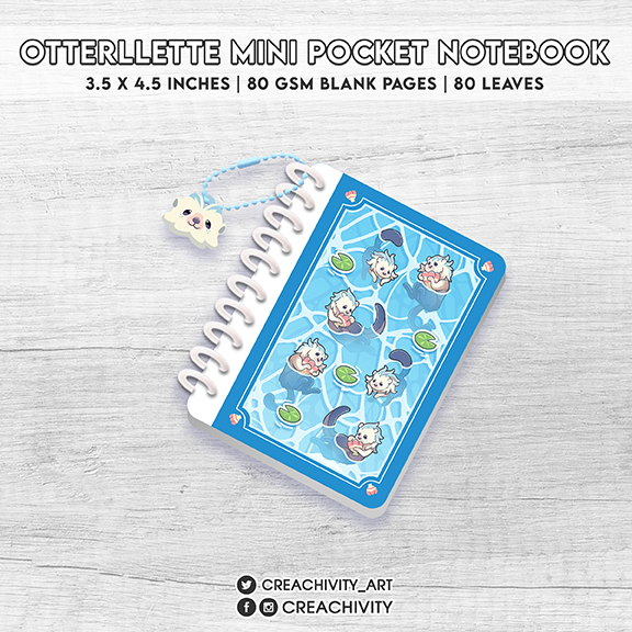 〘ON-HAND〙Otterllette Mini Pocket Notebook