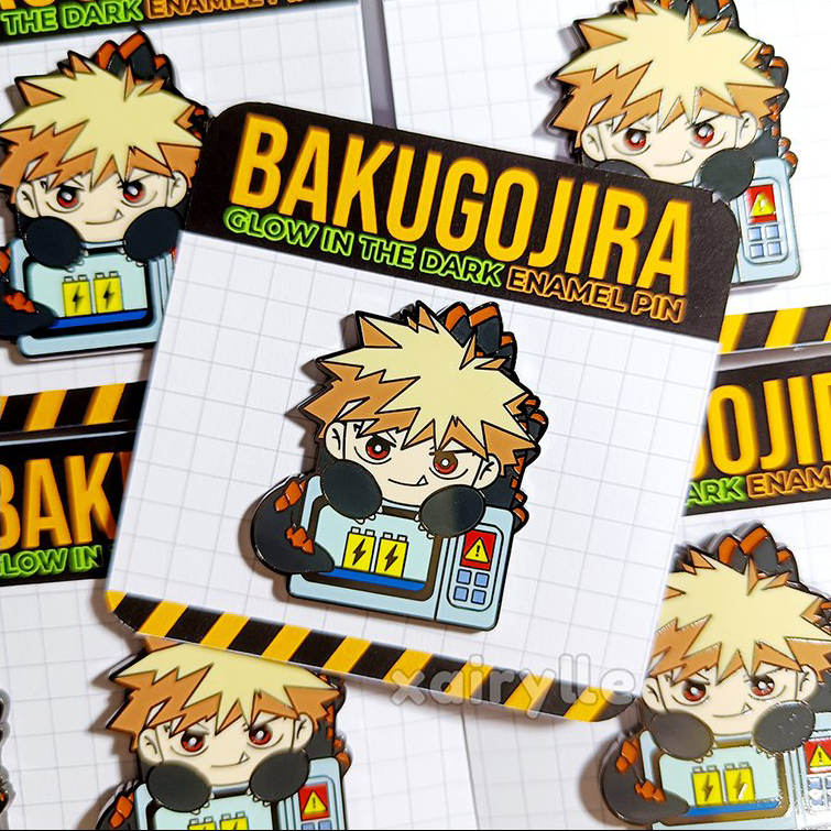 〘ON HAND〙 My Hero Academia Bakugojira Enamel Pin by Xairylle