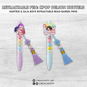 〘PRE-ORDER〙KPDH RETRACTABLE BEAD BARREL PENS