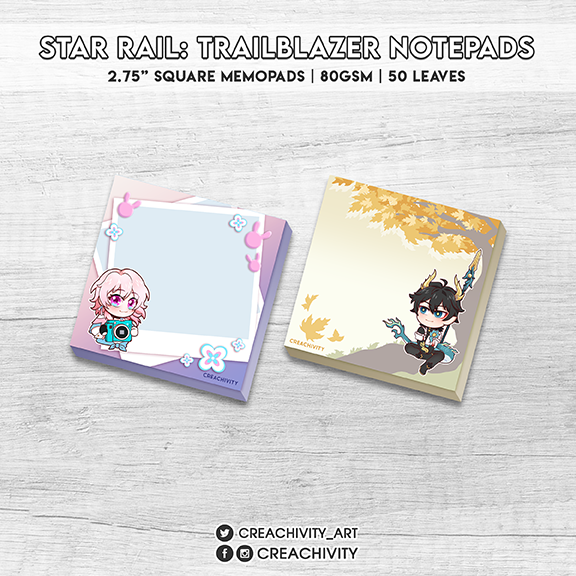 〘ON-HAND〙HSR Trailblazer Notepads
