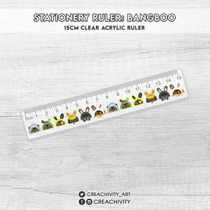 〘ON-HAND〙 ZZZ BANGBOO STATIONERY RULER